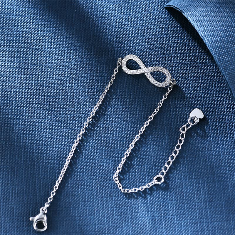 レディースブレスレット 無限の輝き ブレスレット