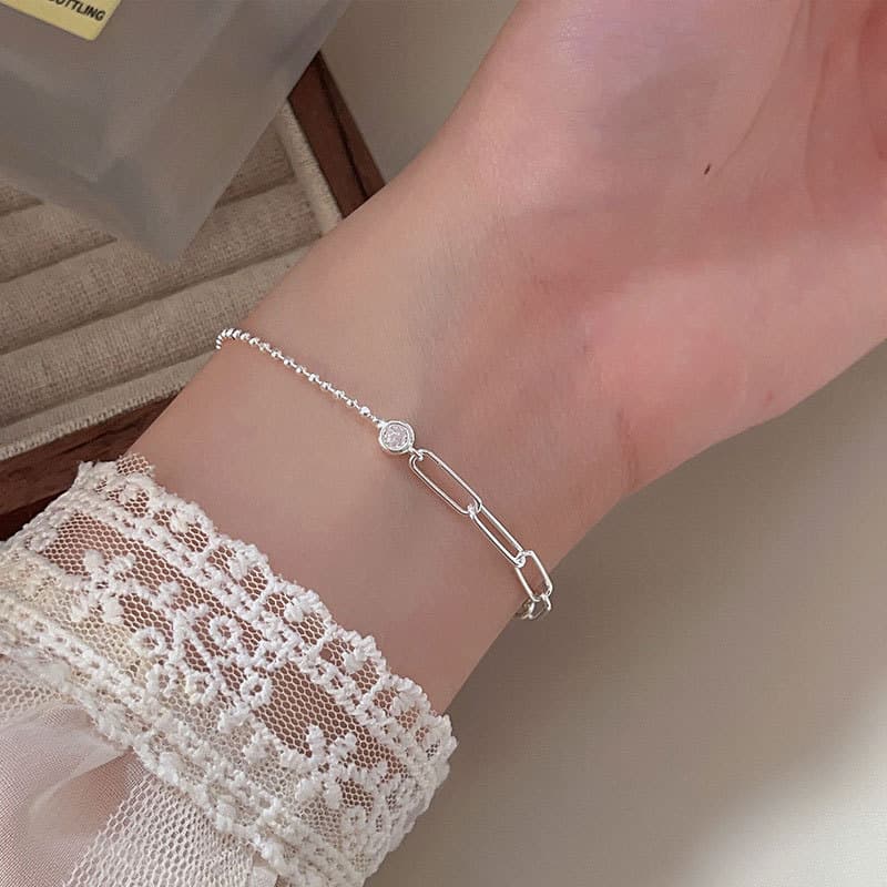 レディースブレスレット 輝きの連鎖 ブレスレット